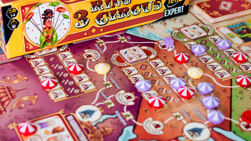3 ring circus jeux de societe