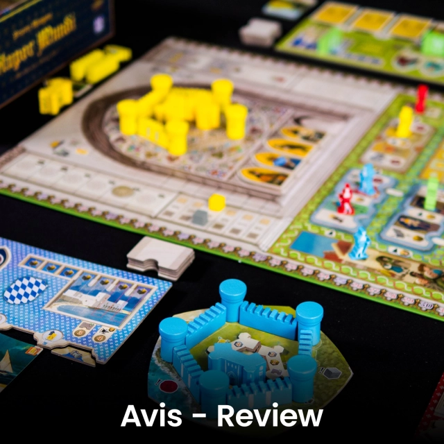 🔸 Stupor Mundi🔸
(Fr & En)

@pixiegames.officiel @quinedgames 

👀 C'est bien ?

Stupor Mundi est un jeu de gestion profond, qui mêle construction, gestion de ressources et interaction via un ingénieux système de décrets impériaux. Malgré un certain classicisme, il se distingue par ses dilemmes permanents et son scoring interactif autour du château de l’empereur.

❤️Grande profondeur stratégique et nombreux choix à chaque tour
❤️Système de cartes flexible (action visible ou action du plateau)
❤️Spécialistes et château qui offrent des bonus variés et intéressants
❤️Interaction originale avec le joueur neutre et ses décrets impériaux
❤️Matériel de qualité et thème bien intégré

💔Peu de montée en puissance au fil de la partie
💔Mécaniques de gestion globalement classiques

La note et l'avis complet sur : www.mr-boardgames.com
.
👀 Is it good?

Stupor Mundi is a deep management game that combines construction, resource management, and interaction via an ingenious system of imperial decrees. Despite a certain classicism, it stands out for its constant dilemmas and interactive scoring around the emperor's castle.

❤️Great strategic depth and numerous choices each turn
❤️Flexible card system (visible action or board action)
❤️Specialists and castle that offer varied and interesting bonuses
❤️Original interaction with the neutral player and their imperial decrees
❤️Quality material and well-integrated theme

💔Little escalation of power over the course of the game
💔Generally classic management mechanics

The score and full review are available at: www.mr-boardgames.com

.
.
.
Copie presse
.
.
.

#boardgame #boardgamer #jeudesociete #jeuxdesociété #jeudeplateau #j2s #bgg #bggcommunity #boardgamegeek #jeux #jds #tabletop #juegodemesa #brettspiele