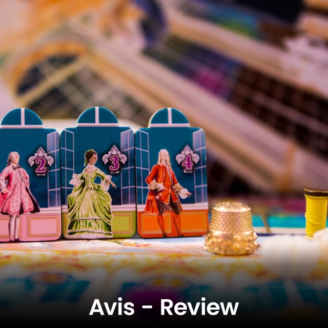 🔸Rococo Deluxe 🔸
(Fr & En)

@eaglegryphon 

👀 C'est bien ?

Rococo Édition Deluxe est un jeu de gestion profond et raffiné qui transforme la haute couture en une bataille stratégique pour le prestige à la cour du Roi. Entre deck-building maîtrisé et contrôle de zones, c'est une expérience ludique aussi élégante que les robes que vous y confectionnez.

❤️ Matériel exceptionnel
❤️ Thématique originale
❤️ Mécanique de deck-building
❤️ Profondeur des choix
❤️ Tours de jeu fluides
❤️ Une planification astucieuse

💔 Budget élevé
💔 Interaction indirecte parfois frustrante
💔 Répétitivité possible

La note : 9/10 

L'avis complet sur www.mr-boardgames.com
.

👀 Is it good?

Rococo Deluxe Edition is a deep and refined management game that transforms haute couture into a strategic battle for prestige at the King's court. With its masterful deck-building and area control, it's a gaming experience as elegant as the gowns you create.

❤️ Exceptional components
❤️ Original theme
❤️ Deck-building mechanics
❤️ Depth of choices
❤️ Smooth turns
❤️ Clever planning

💔 High budget
💔 Indirect interaction can sometimes be frustrating
💔 Potential for repetition

Rating: 9/10

Read the full review at www.mr-boardgames.com
.
.
.

#boardgame #boardgamer #jeudesociete #jeuxdesociété #jeudeplateau #bgg #bggcommunity #boardgamegeek #jeux #jds #tabletop #juegodemesa #brettspiele