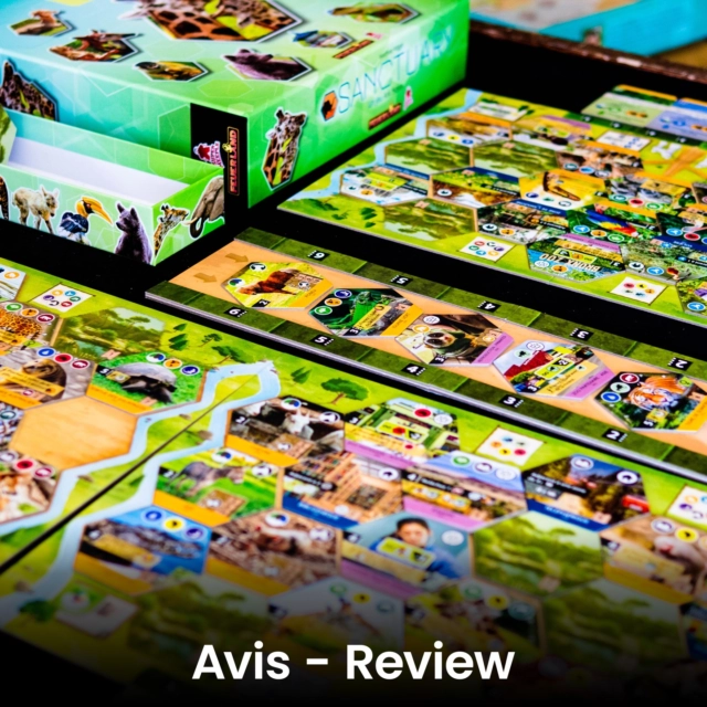 🔸Sanctuary 🔸
(Fr & En)

@super.meeple

👀 C'est bien ?

Sanctuary réussit à reprendre les meilleures mécaniques d’Ark Nova dans une version plus fluide, plus accessible et centrée sur le placement de tuiles et l’optimisation. Entre combos, gestion des cartes Action et construction stratégique de son sanctuaire animalier, le jeu offre une expérience très satisfaisante pour les amateurs d’Ark Nova.

❤️L'excellent système de cartes Action
❤️Placement de tuiles satisfaisant
❤️Belle profondeur stratégique
❤️Des parties plus rapides et accessibles que celles de son grand frère
❤️Forte rejouabilité
❤️La mécanique des couples mâle/femelle apporte une vraie bonne idée

💔Part de hasard liée à la rivière de tuiles
💔Beaucoup d’icônes à assimiler pour les nouveaux joueurs
💔Interaction entre joueurs limitée
💔Les objectifs de scoring manquent de variété et de folie

La note : 8,5/10

L'avis complet sur : mr-boardgames.com
.
Et vous, l’avez-vous essayé ?
.
.
.
.
Un grand merci à la boutique en ligne Esprit Jeu qui m’a permis de tester ce jeu grâce à l’envoi d’une copie.

Visitez leur site internet : www.espritjeu.com @espritjeu
.
.
.
👀 Is it good?

Sanctuary successfully captures the best mechanics of Ark Nova in a smoother, more accessible version focused on tile placement and optimization. Between combos, Action card management, and the strategic construction of your animal sanctuary, the game offers a very satisfying experience for Ark Nova fans.

❤️Excellent Action card system
❤️Satisfactory tile placement
❤️Nice strategic depth
❤️Faster and more accessible games than its predecessor
❤️High replayability
❤️The male/female pairing mechanic is a really good idea

💔Random element linked to the tile river
💔Many icons for new players to learn
💔Limited player interaction
💔Scoring objectives lack variety and excitement

Rating: 8.5/10

Full review at: mr-boardgames.com

Have you tried it?