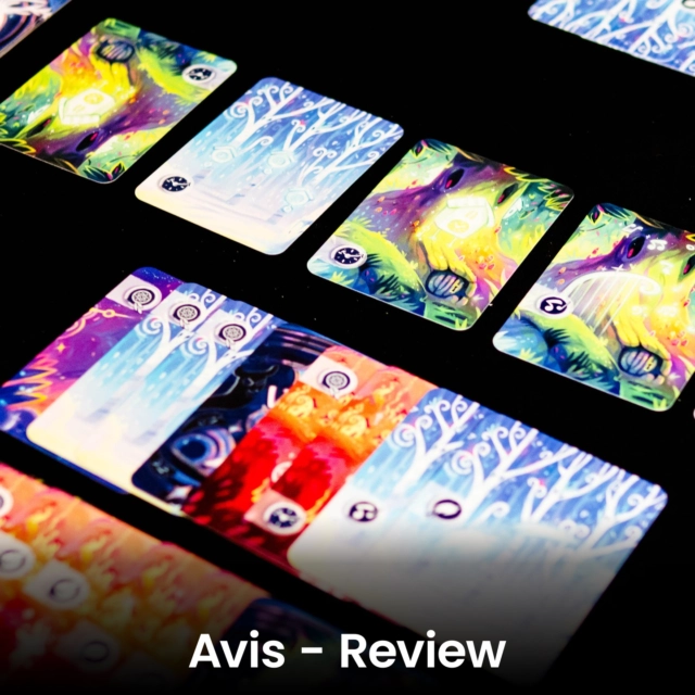 🔸Visions 🔸
(Fr & En)

@olemainsapp

👀 C'est bien ?

Visions séduit par sa direction artistique mystérieuse et son gameplay accessible, enrichi par une petite profondeur tactique autour des catégories, des environnements, des Reflets et des Échos à optimiser. Malgré une part de hasard et un manque de vraie innovation dans le genre, le jeu trouve un bon équilibre entre réflexion et accessibilité, donnant facilement envie d’enchaîner quelques parties.

❤️Direction artistique originale
❤️Règles simples et accessibles
❤️Parties rapides et fluides
❤️Système de Reflets et d’Échos

💔Part de hasard
💔Peu de renouvellement mécanique au fil des parties
💔Ne révolutionne pas le jeu de cartes
💔Gameplay très abstrait

L'avis complet sur : mr-boardgames.com
.
Et vous, l’avez-vous essayé ?
.
.
.
.
👀 Is it good?

Visions captivates with its mysterious art direction and accessible gameplay, enriched by a touch of tactical depth around categories, environments, Reflections, and Echoes to optimize. Despite an element of chance and a lack of true innovation in the genre, the game strikes a good balance between strategy and accessibility, easily making you want to play several rounds in a row.

❤️Original art direction
❤️Simple and accessible rules
❤️Quick and fluid games
❤️Reflection and Echo system

💔Element of chance
💔Limited mechanical variety over time
💔Doesn't revolutionize card games
💔Very abstract gameplay

Full review at: mr-boardgames.com
.
.
.
.
 🏷

#boardgame #boardgames #boardgamegeek #boardgamephotography #tabletopgames #桌上遊戲 #juegosdemesa #spiel #giochidatavola #bggcommunity #bgg #boardgameaddict #boardgamers #games #2playergames #boardgamecouple #brettspiel #jogodetabuleiro #lautapelit #ボードゲーム #보드게임 #brädspel #boardgamer #boardgamesofinstagram #boardgamenight #boardgamesarefun