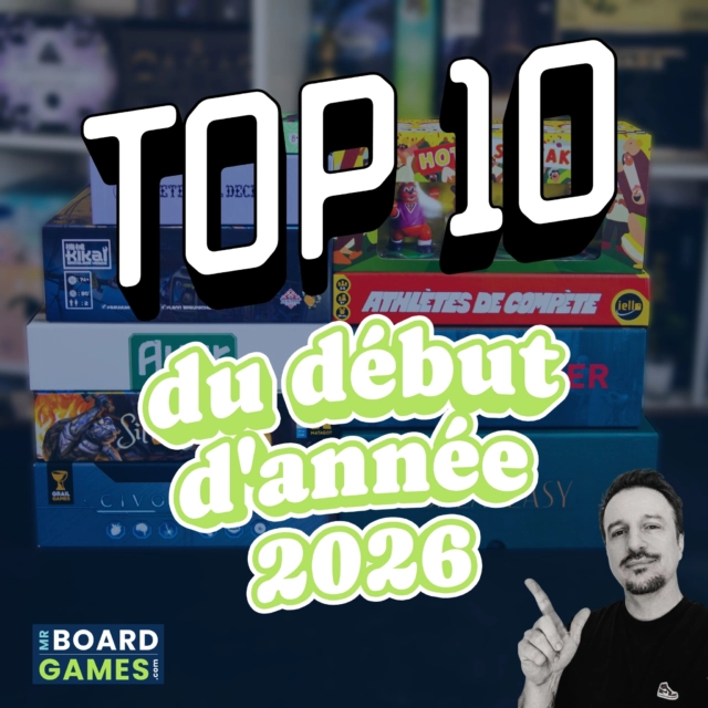 🎲 MON TOP 10 DES JEUX DE SOCIÉTÉ DE CE DÉBUT D’ANNÉE 2026 ! 🔥

Les 6 premiers mois de l’année sont passés, et il est temps de faire un petit bilan ! Voici 10 jeux qui m’ont particulièrement marqué parmi toutes mes découvertes de janvier à juin 2026.

⚠️ Ce n’est pas un classement dans un ordre précis : chacun de ces jeux a ses qualités et m’a plu pour des raisons différentes. Du gros jeu de stratégie au jeu de cartes plus accessible, il y en a pour tous les goûts !

🏆 Civolution @matagot.france 

🏆 World Order @super.meeple 

🏆 Hot Streak @cmykgames 

🏆 Athlètes de compète @iello_fr 

🏆 Kikai @fentasy_games 

🏆 Ayar @super.meeple 

🏆 Dnup @asmodee_fr 

🏆 Speakeasy @eaglegryphon 

🏆 Everdell Silverfrost @matagot.france 

🏆 Eternal Decks @pixiegames.officiel 

🔥 Et vous, quels sont vos jeux préférés de ce début d’année 2026 ?
Dites-moi en commentaire vos plus belles découvertes des 6 premiers mois ! 👇

🏷

#boardgame #boardgames #boardgamegeek #boardgamephotography #tabletopgames #桌上遊戲 #juegosdemesa #spiel #giochidatavola #bggcommunity #bgg #boardgameaddict #boardgamers #games #2playergames #boardgamecouple #brettspiel #jogodetabuleiro #lautapelit #ボードゲーム #보드게임 #brädspel #boardgamer #boardgamesofinstagram
